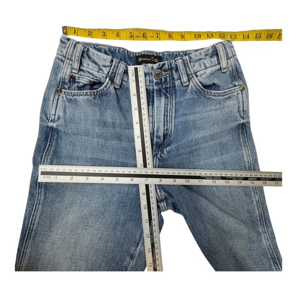 Massimo Dutti Jeans Womens‎ Light Wash Blue Denim Straight Leg Size 2 - Picture 10 of 15